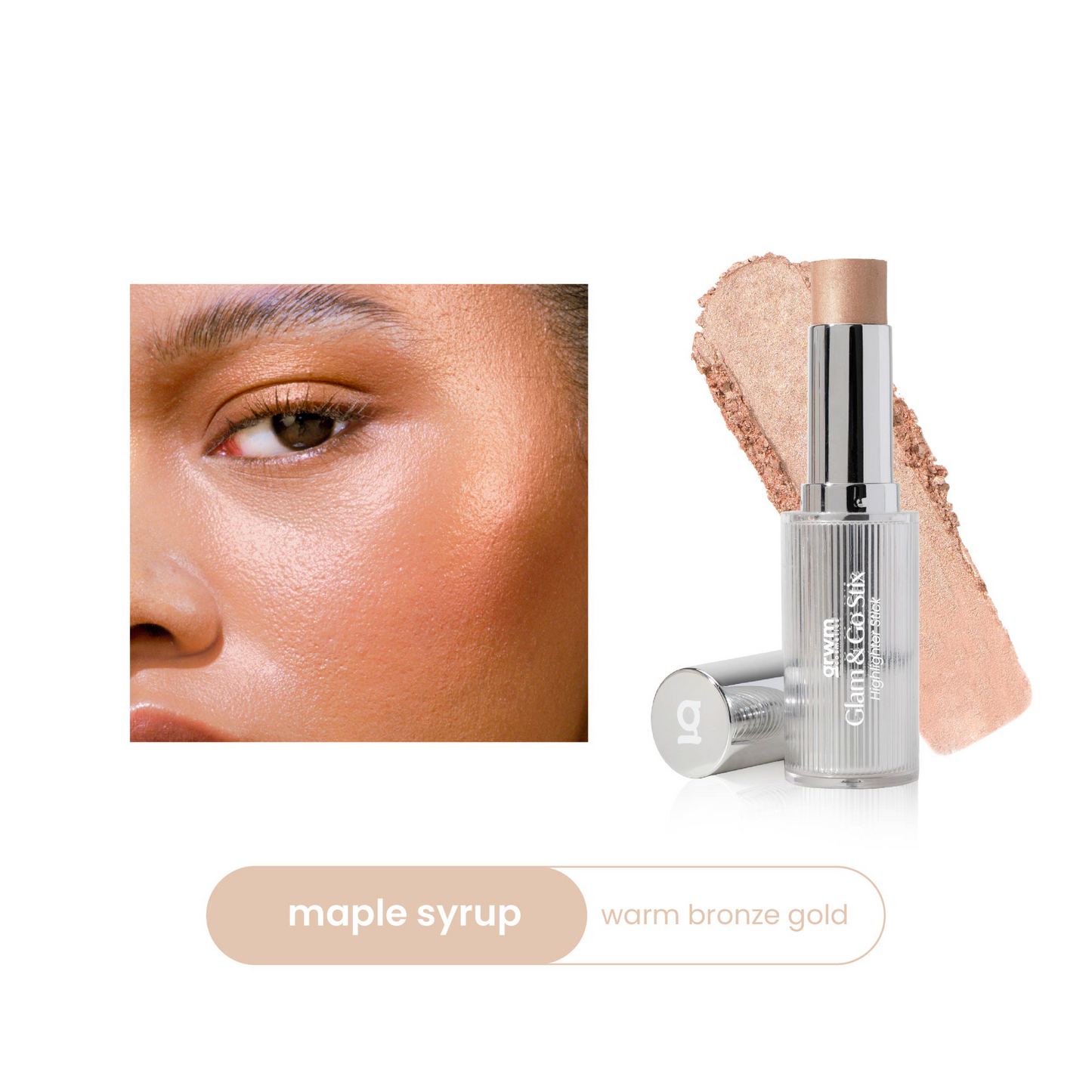 GRWM Cosmetics Glam & Go Stix Multiuse - Highlighter Stick