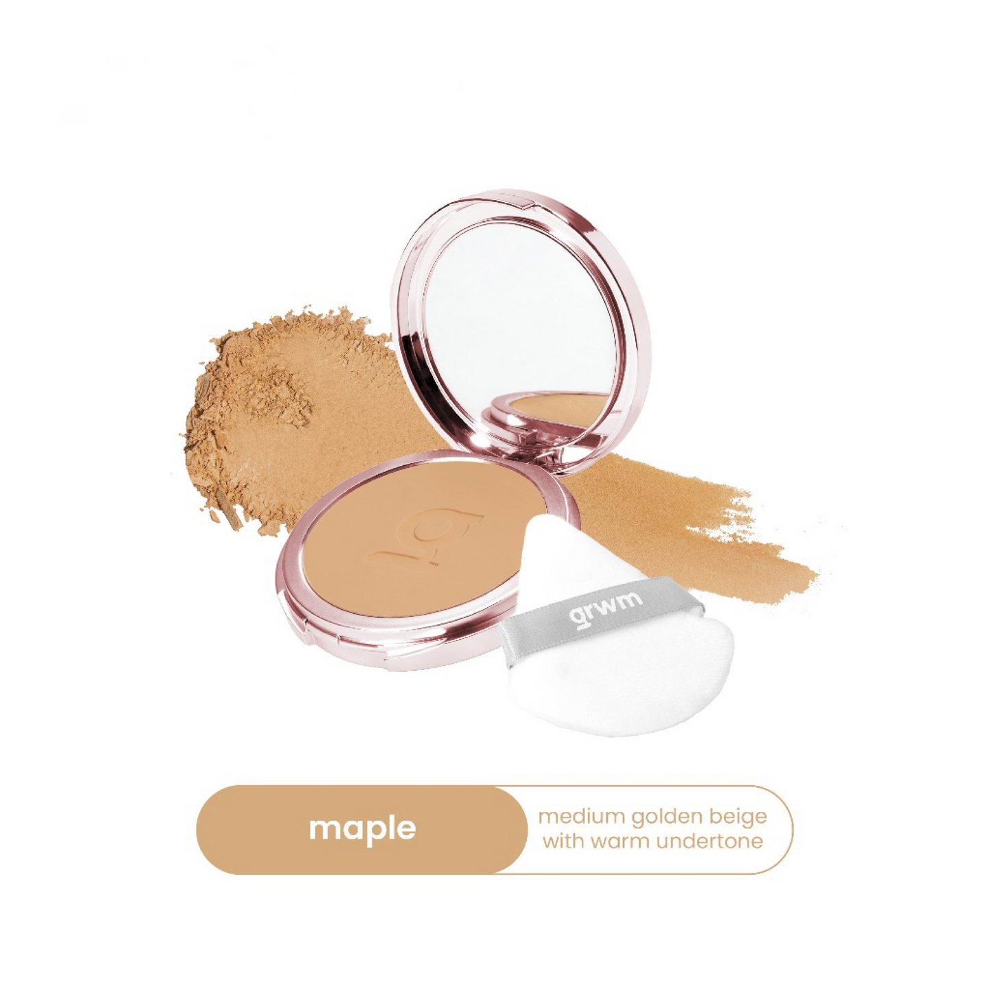 GRWM Cosmetics Powder Rush - Velvet Setting & Finishing Pressed Powder