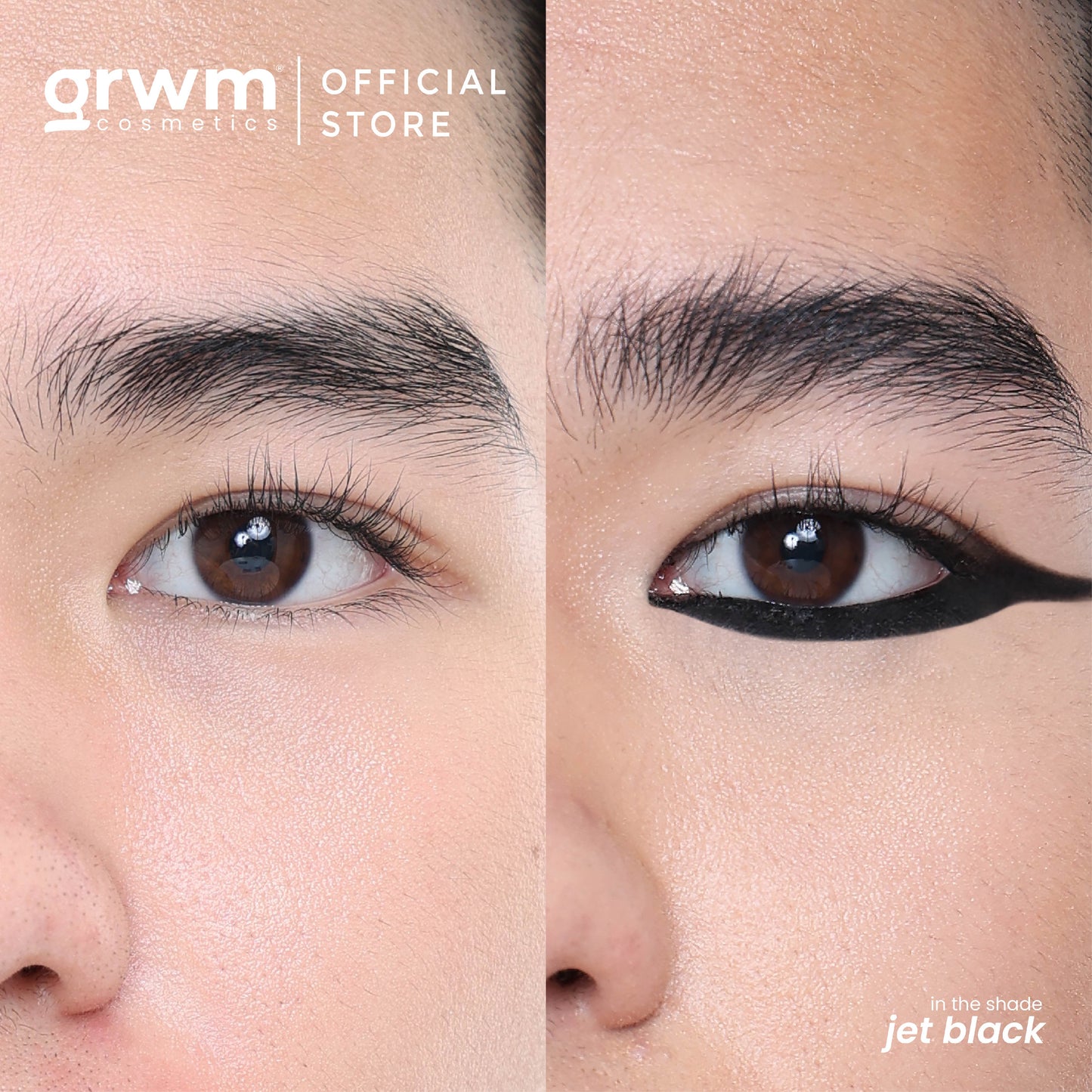 GRWM Cosmetics Master Gel Liner Duo - Dual-Ended Eyeliner Pencil