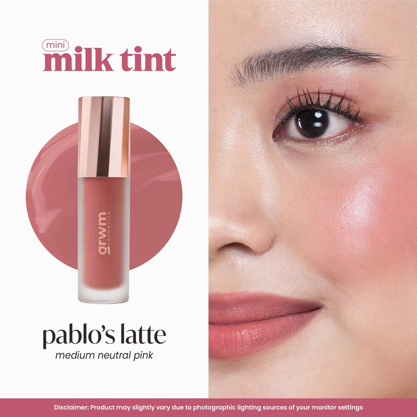 GRWM Cosmetics MINI Milk Tint - Multiuse Creamy Tint