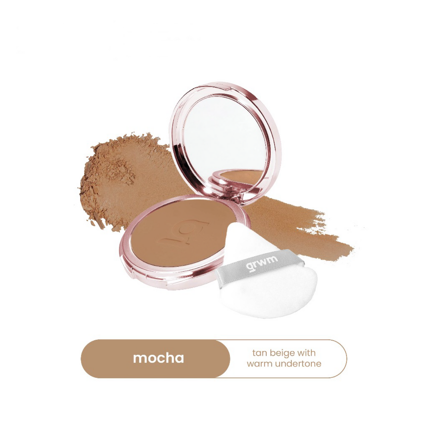GRWM Cosmetics Powder Rush - Velvet Setting & Finishing Pressed Powder