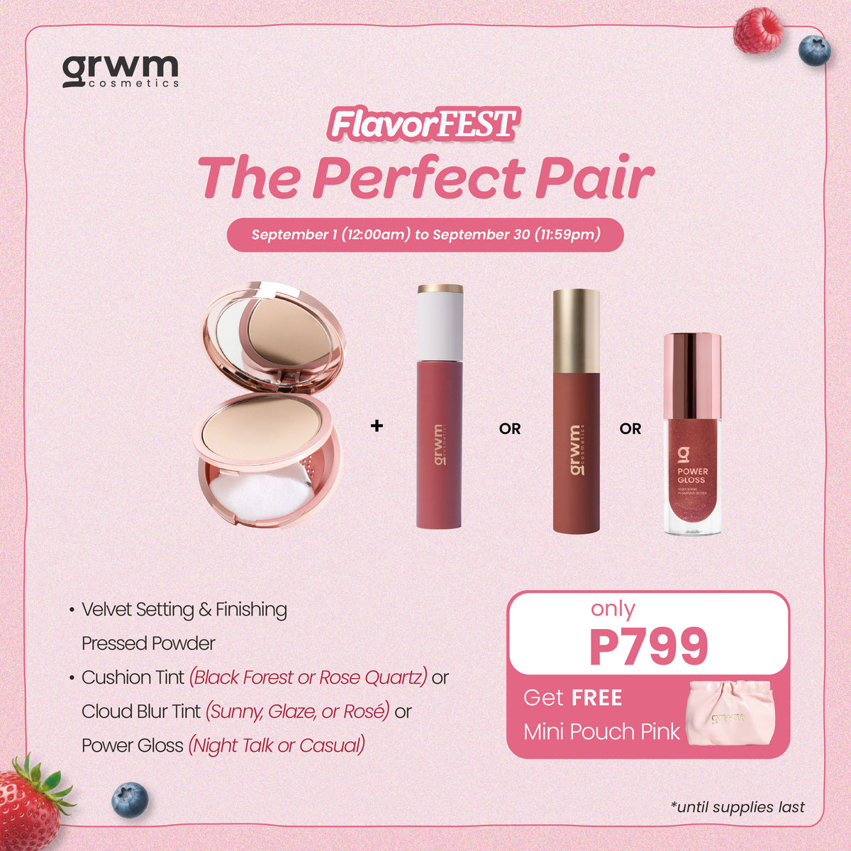 GRWM Cosmetics The Perfect Pair