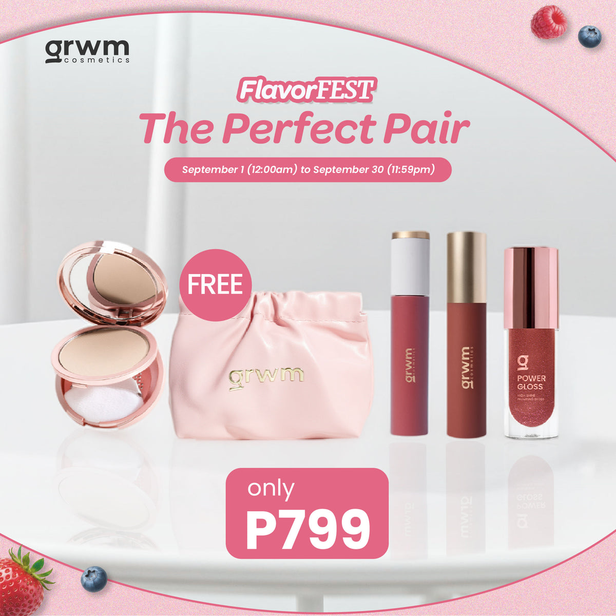GRWM Cosmetics The Perfect Pair