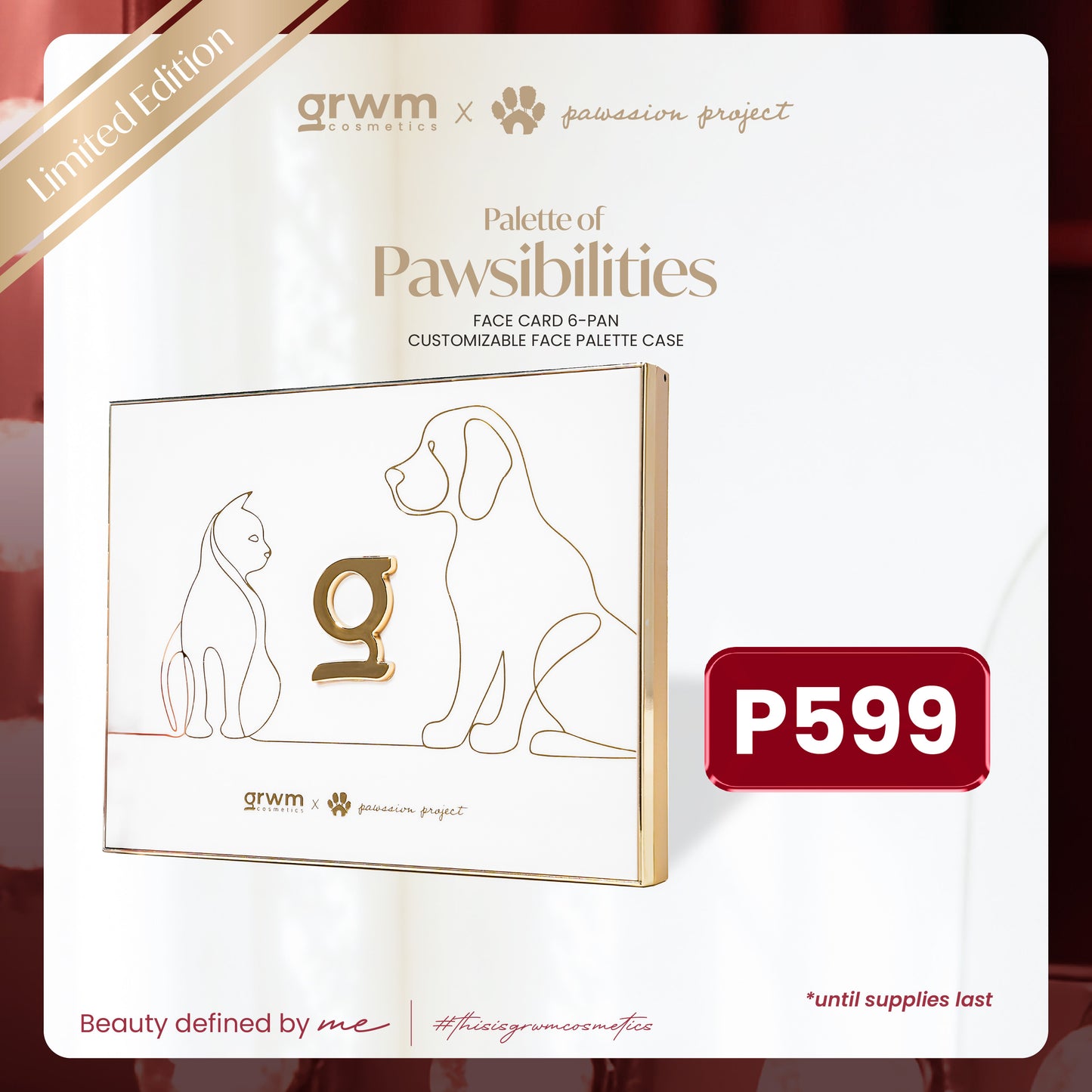[Limited Edition] GRWM Cosmetics x Pawssion Project Collection
