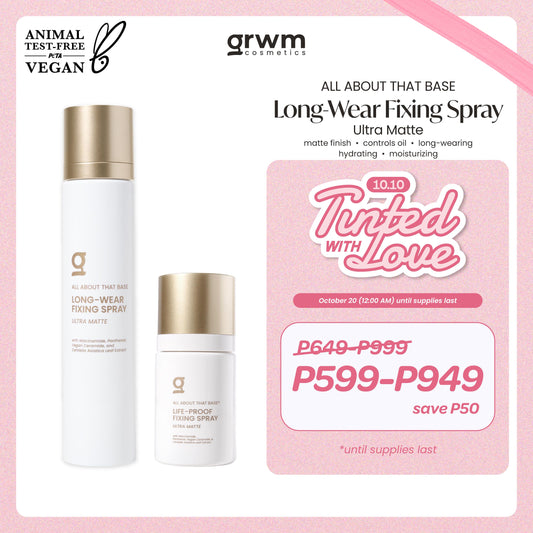 GRWM Cosmetics Long-Wear Fixing Spray - Ultra Matte