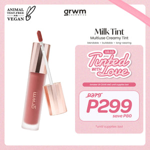 GRWM Cosmetics Milk Tint - Multiuse Creamy Tint [moisturizing, blendable, buildable, long-wearing]