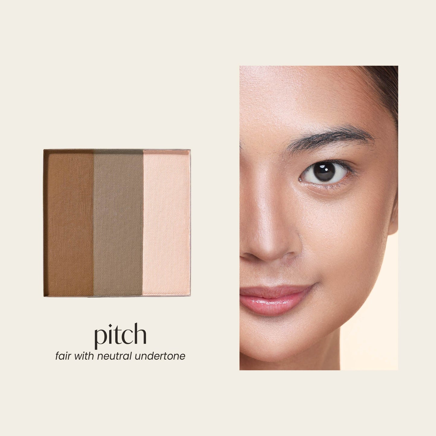 GRWM Cosmetics Face Card Shading Trio [CASE NOT INCLUDED]