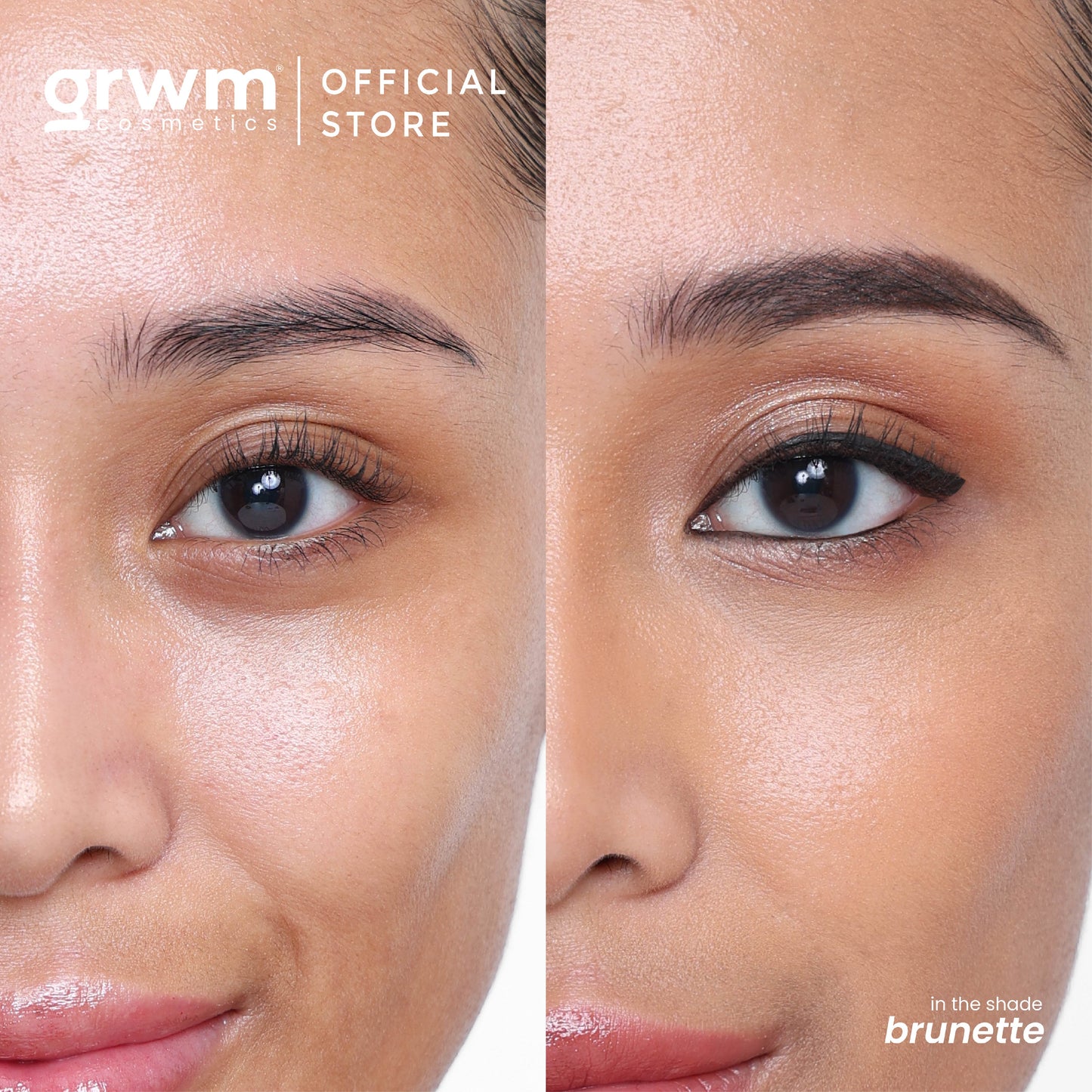 GRWM Cosmetics Precision Pencil Pro - Micro Tip Eyebrow Pencil with Spoolie