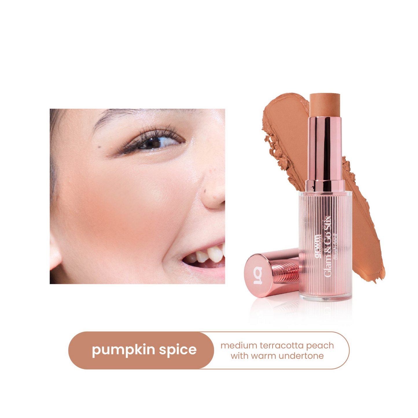 GRWM Cosmetics Glam & Go Stix Multiuse - Blush Stick