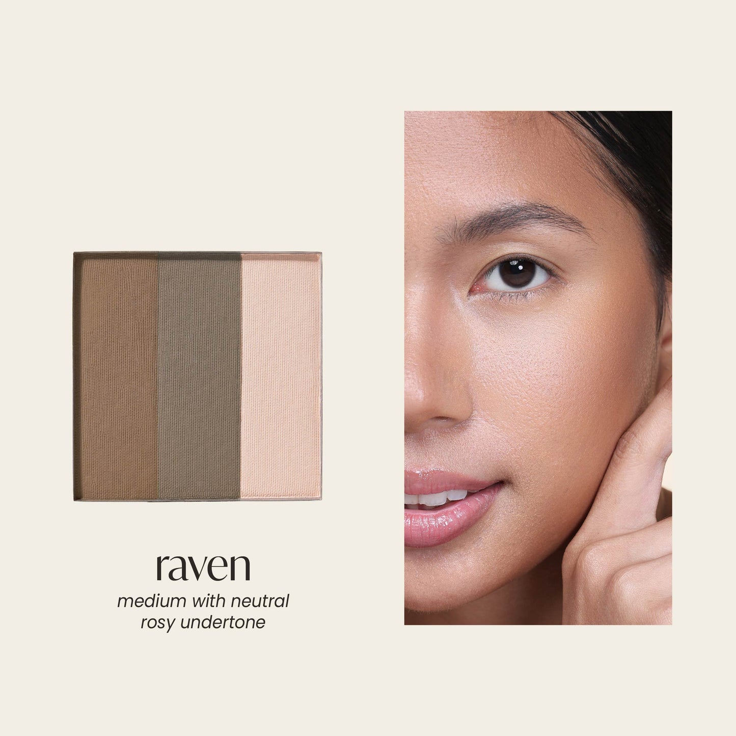 GRWM Cosmetics Face Card Shading Trio [CASE NOT INCLUDED]