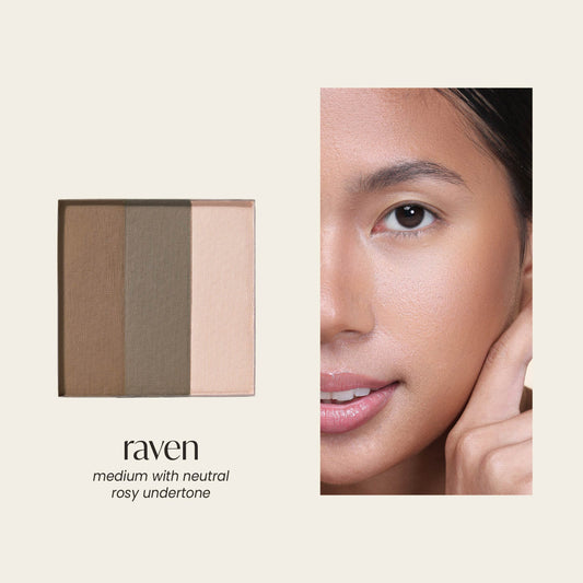 GRWM Cosmetics Face Card Shading Trio [CASE NOT INCLUDED]