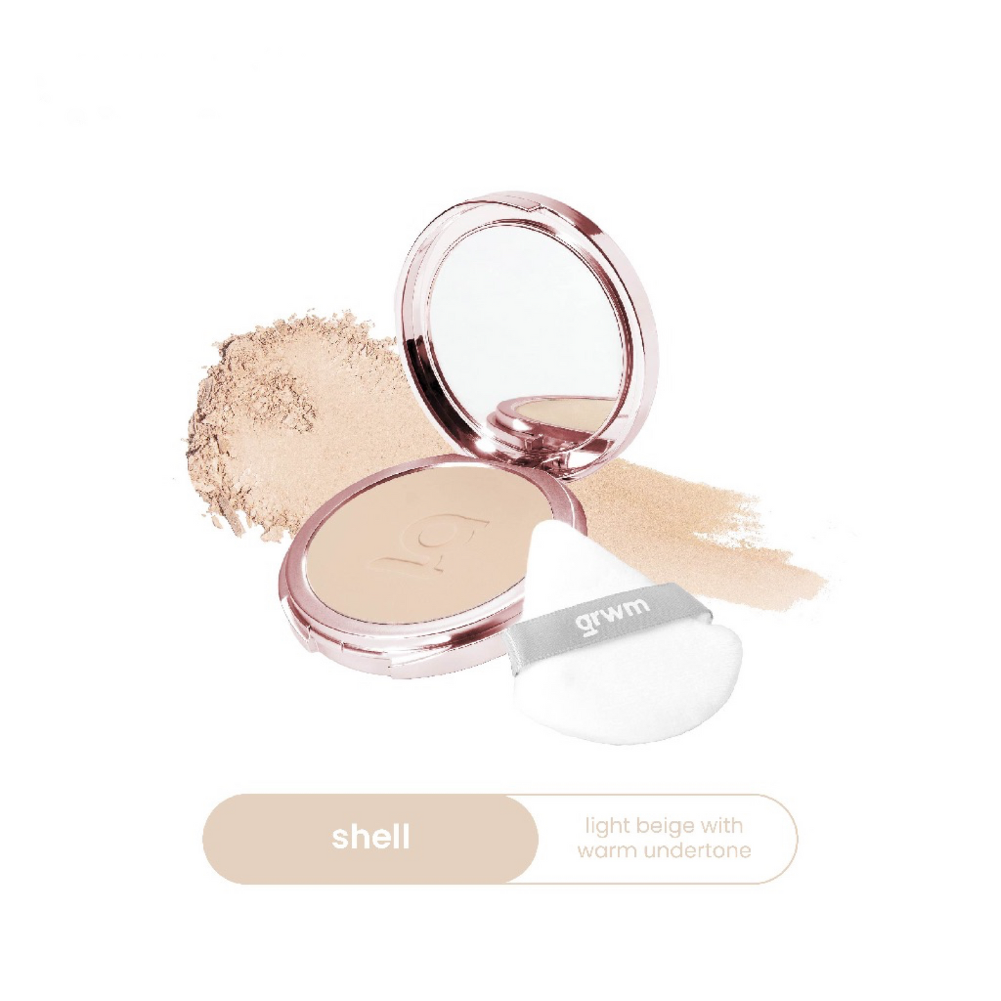 GRWM Cosmetics Powder Rush - Velvet Setting & Finishing Pressed Powder
