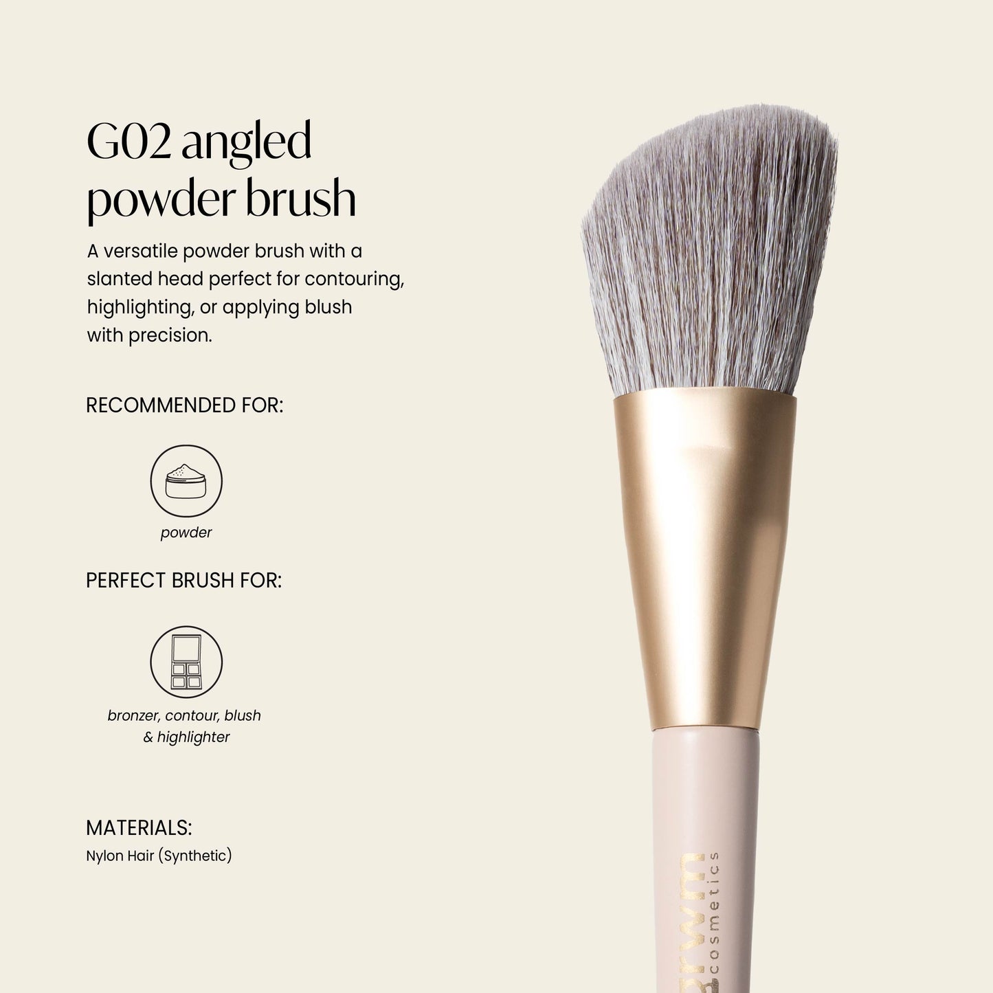 GRWM Cosmetics Face Card Brush Singles Collection