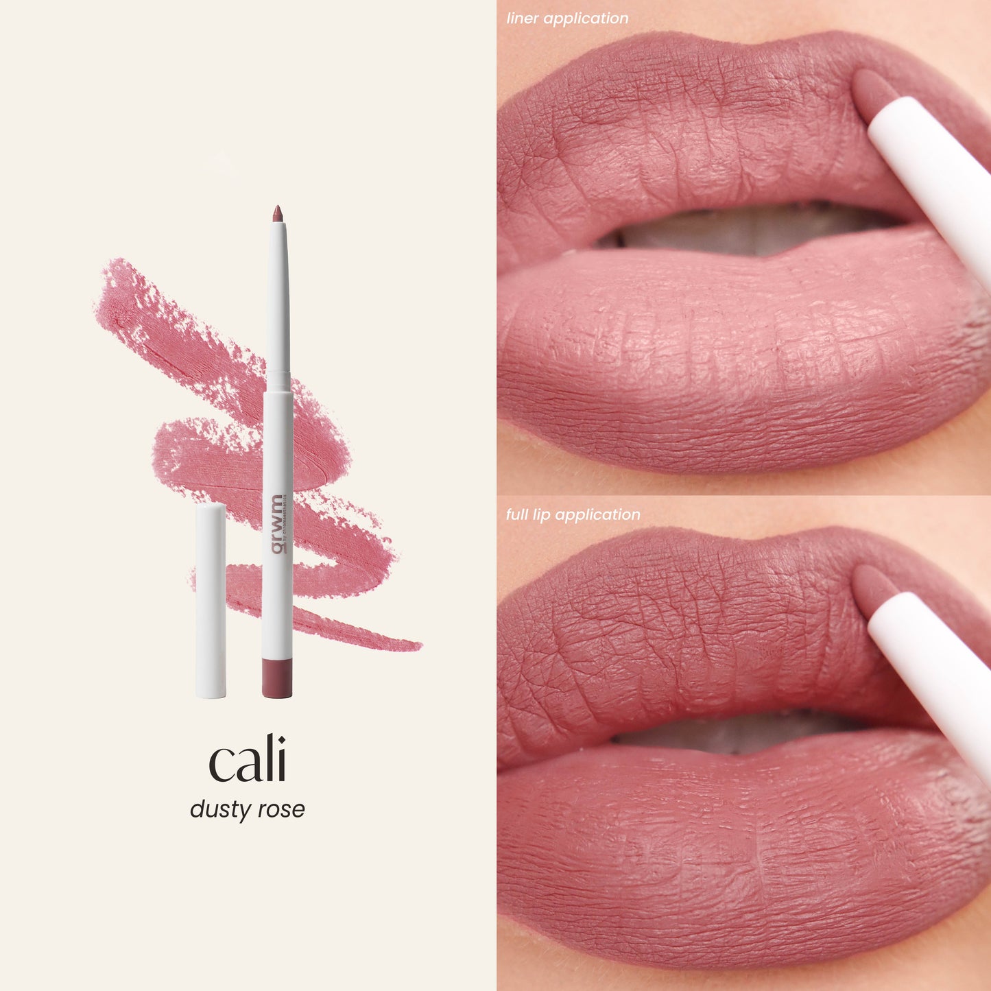 GRWM Cosmetics Lip Contour - Retractable Gel Lip Liner