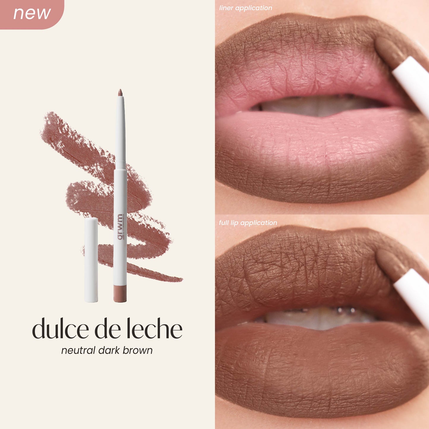 GRWM Cosmetics Lip Contour - Retractable Gel Lip Liner