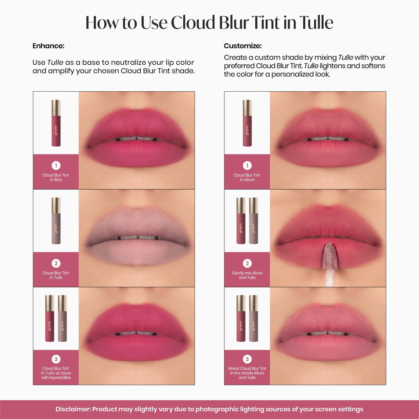 GRWM Cosmetics Cloud Blur Tint