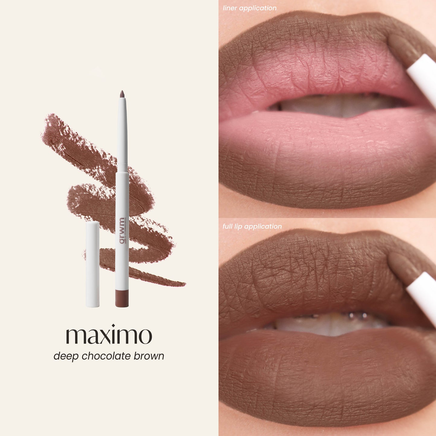 GRWM Cosmetics Lip Contour - Retractable Gel Lip Liner