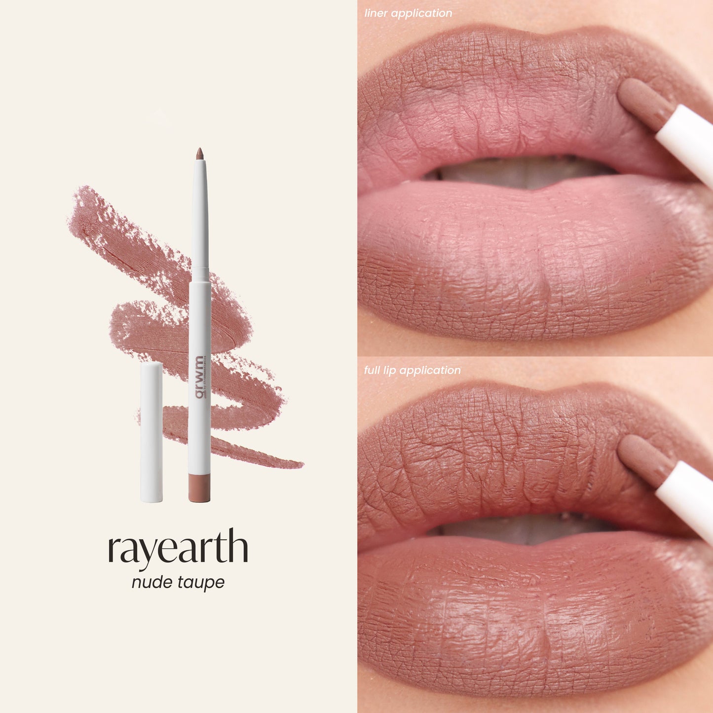 GRWM Cosmetics Lip Contour - Retractable Gel Lip Liner